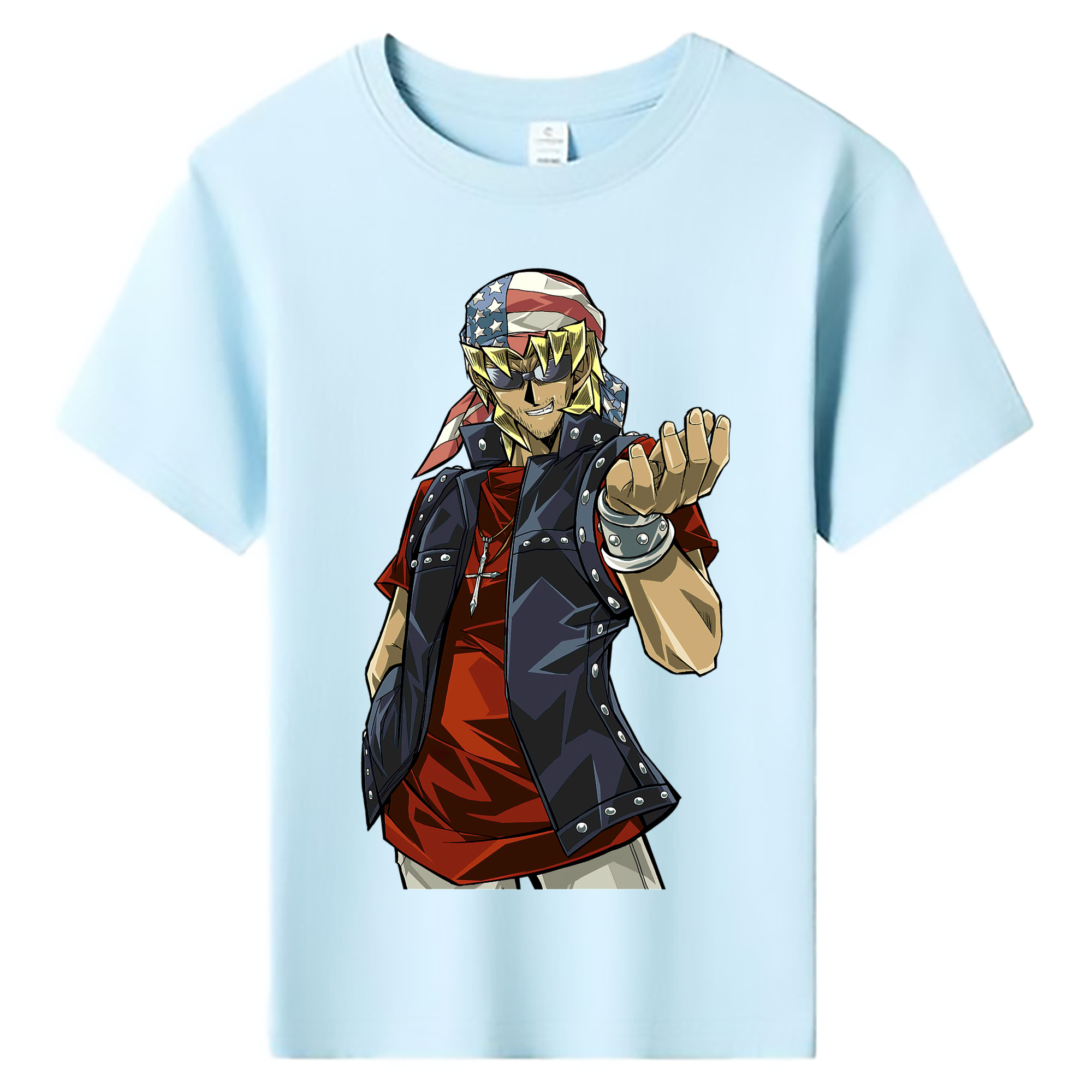 （画像用） 遊☆戯☆王 Yu-Gi-Oh! 綿100％キッズTシャツ（フロントプリント）